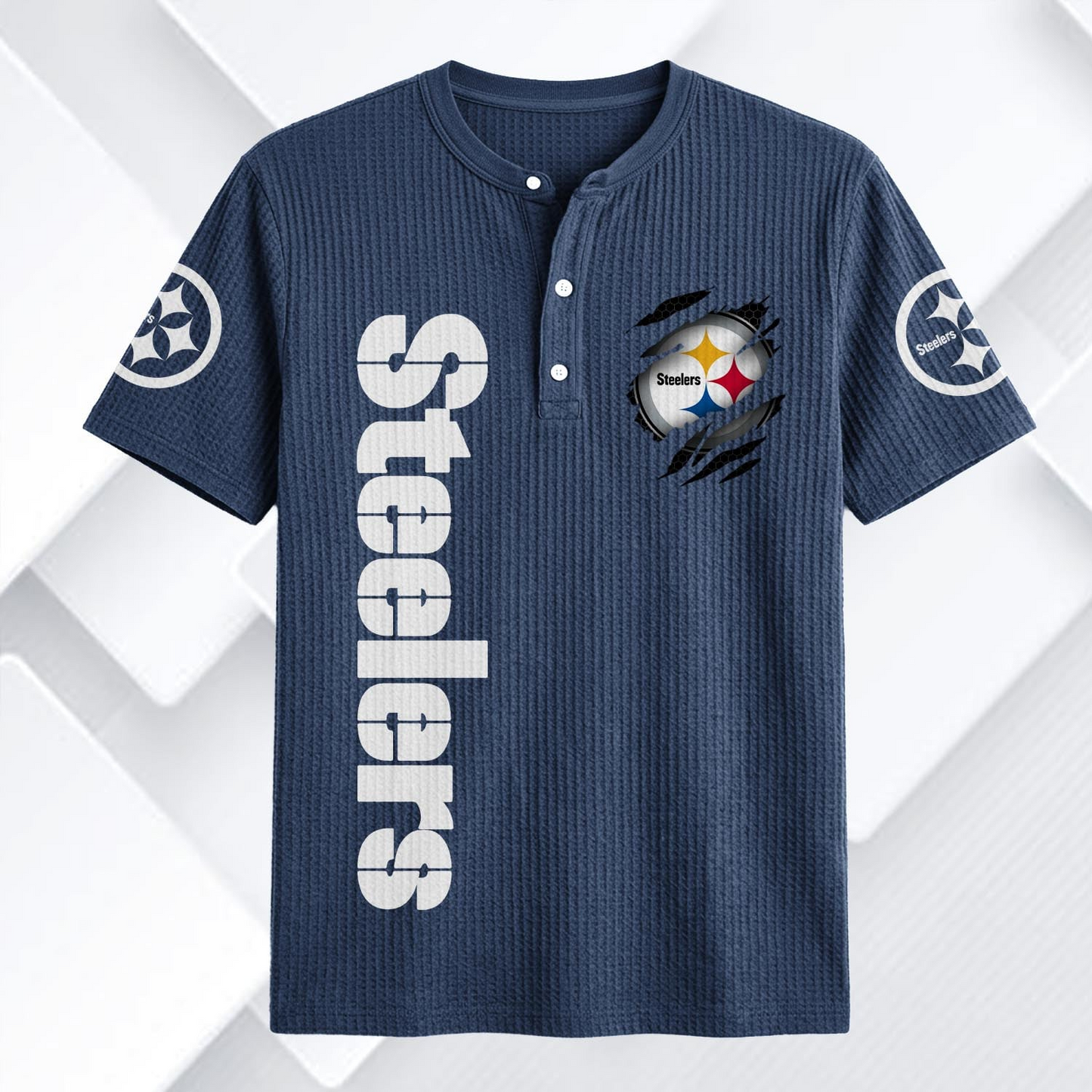 PIT x NFL Waffle Short-Sleeve Shirt 2205 DatND DVT