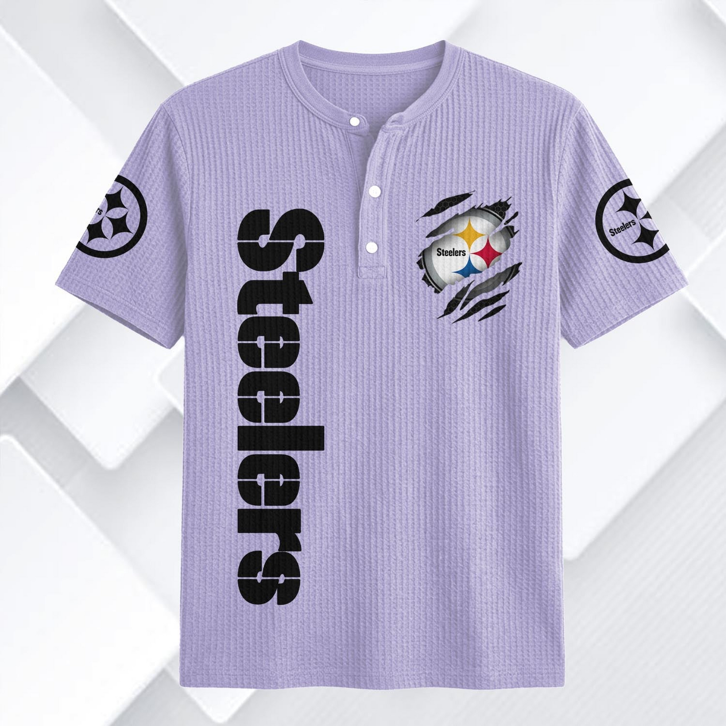 PIT x NFL Waffle Short-Sleeve Shirt 2205 DatND DVT
