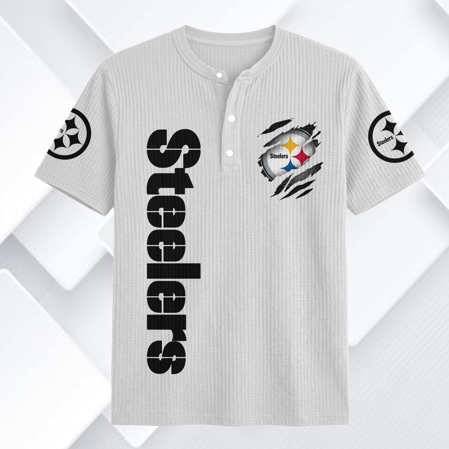 PIT x NFL Waffle Short-Sleeve Shirt 2205 DatND DVT