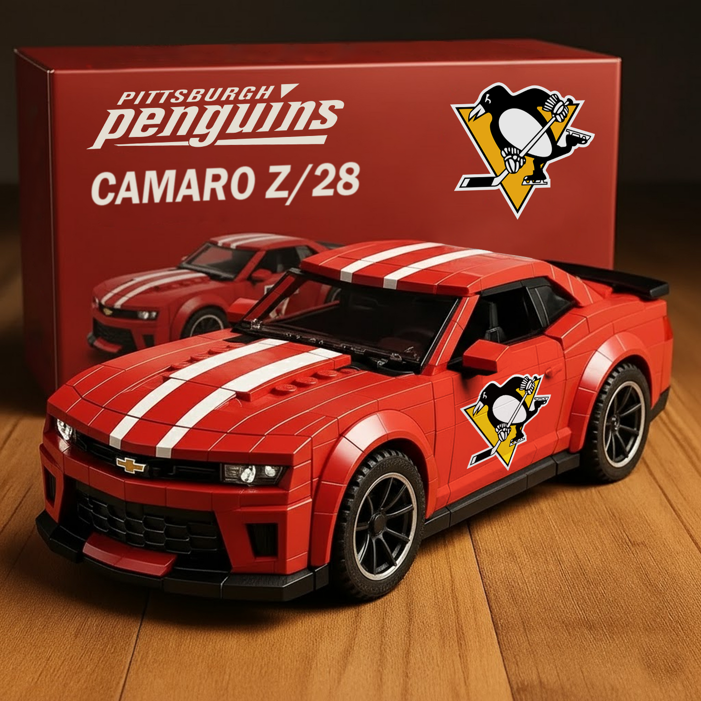 PIT x NHL Football Team Camaro Z28 DATND TANTD