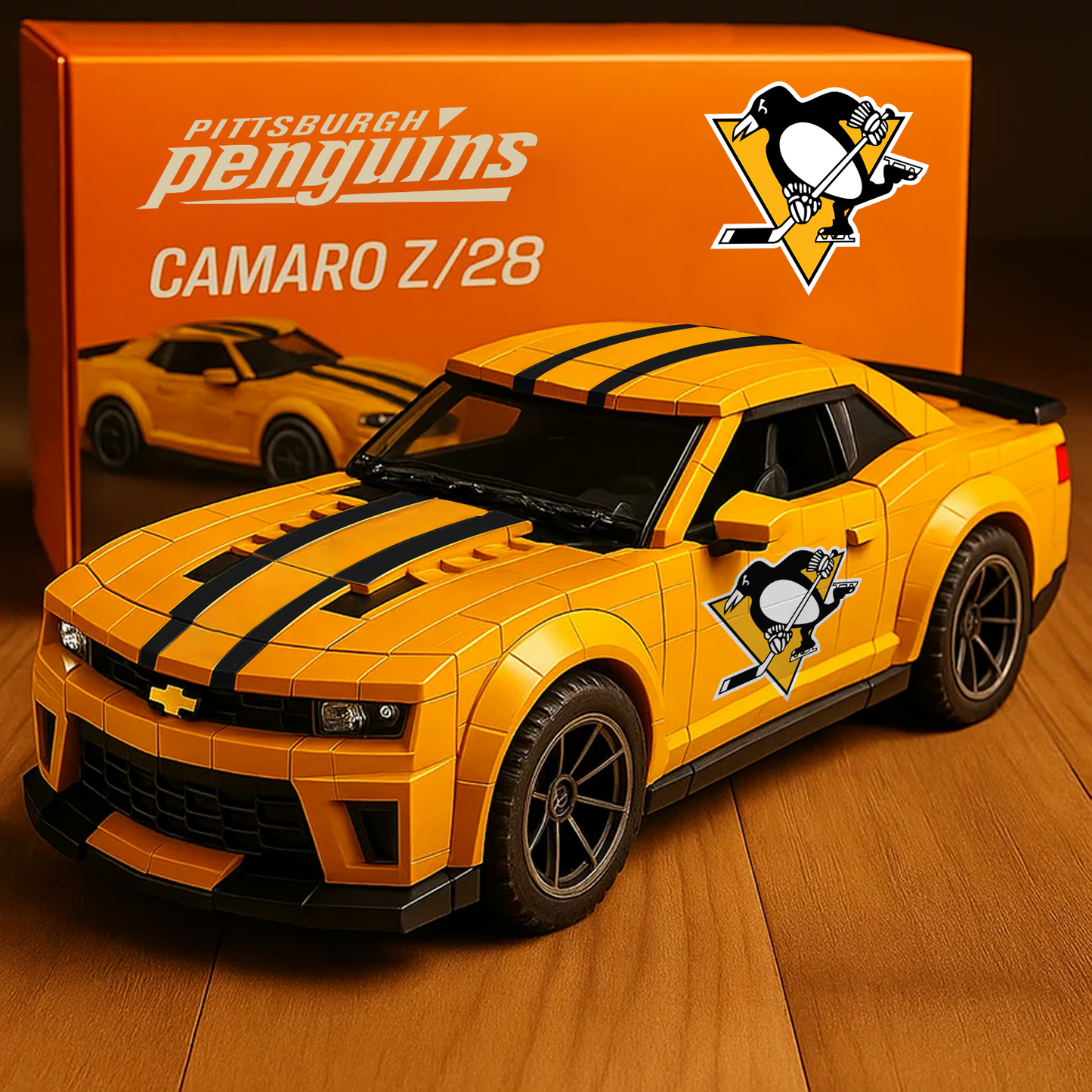 PIT x NHL Football Team Camaro Z28 DATND TANTD