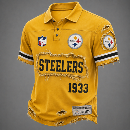 PIT x NFL LUXURY V-Neck T-Shirt 3005 DatND DVT