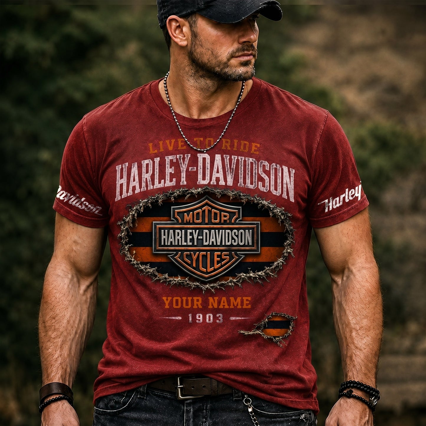 PREMIER LUXURY  X HALEY  STREETWEAR WASH DENIM SHIRT LIMITED EDITION NDT VHM 080626