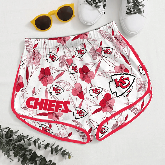 PREMIER NFL X KCC Women Soft Stretch Workout Shorts FOR SUMMER HOLIDAY NDT VHM 080626