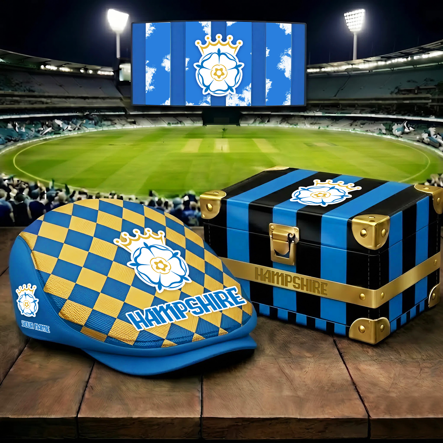 PREMIUM CC X HAM Heritage Crown Custome Name  JEFF CAP NDT VHM 130426