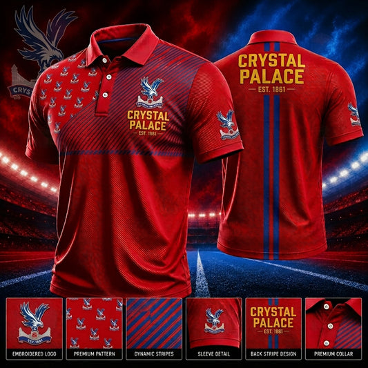 PREMIUM EPL X CRY GAMEDAY LUXURY POLO SHIRT 200626