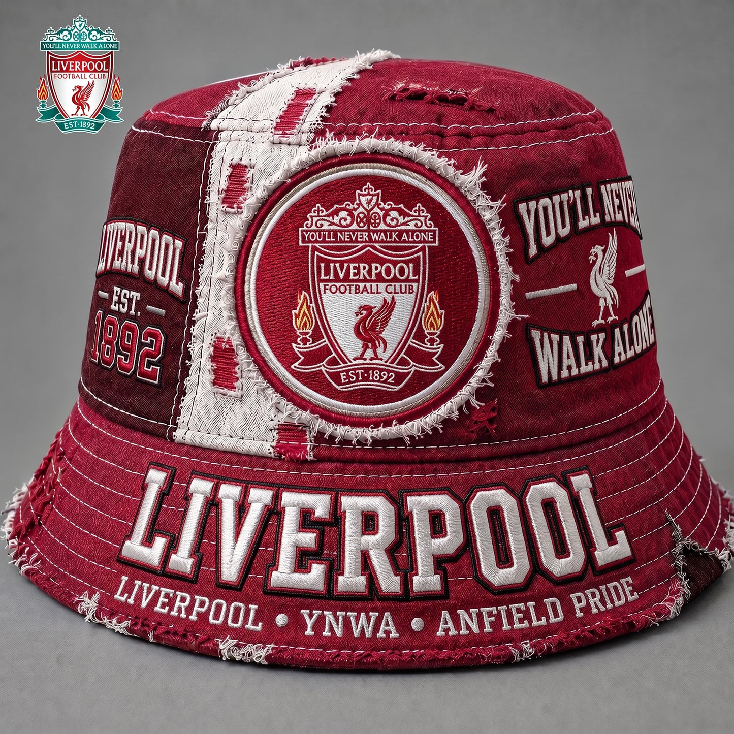 PREMIUM EPL X LIV EXCLUSIVE Torn Fabric Legacy Bucket Hat For New Season 290626