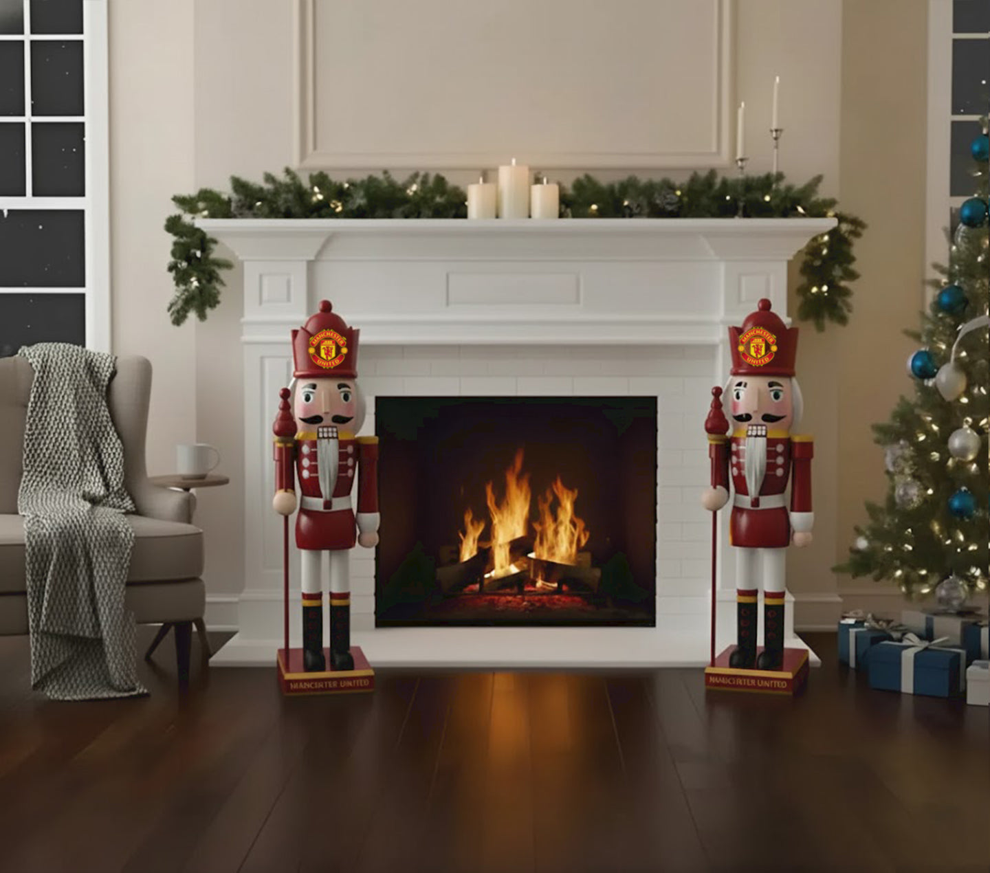 PREMIUM EPL X MANU Team Nutcracker Decoration NDT NHM