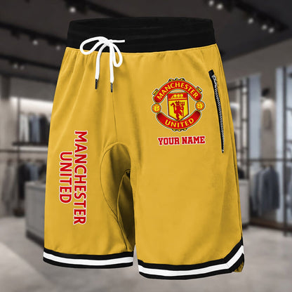 PREMIUM EPL X MU Summer Fitness Breathable Basketball Shorts NDT NHM 060426
