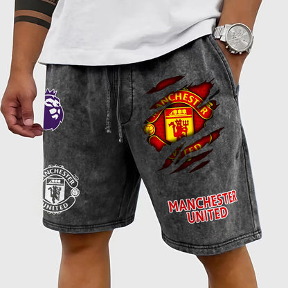 PREMIUM EPL X MU WASH SHORTS FOR SUMMER HOLIDAY NDT NHM 070426