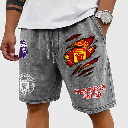 PREMIUM EPL X MU WASH SHORTS FOR SUMMER HOLIDAY NDT NHM 070426