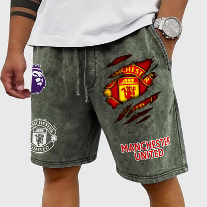 PREMIUM EPL X MU WASH SHORTS FOR SUMMER HOLIDAY NDT NHM 070426
