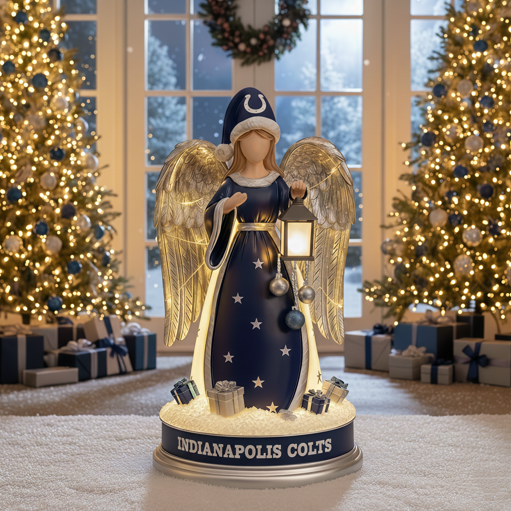 PREMIUM Holiday x COLT Guardian Angel Statue Led light - Festive Home Decor NDT NHM