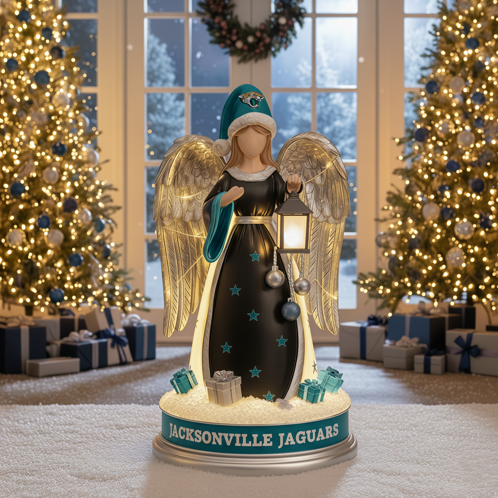 PREMIUM Holiday x JAG  Guardian Angel Statue Led light - Festive Home Decor NDT NHM
