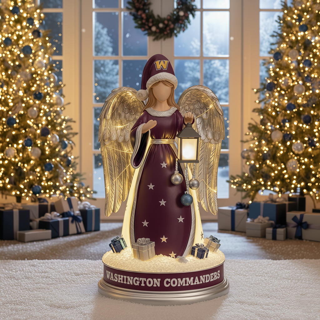 PREMIUM Holiday x WASGuardian Angel Statue Led light - Festive Home Decor NDT NHM