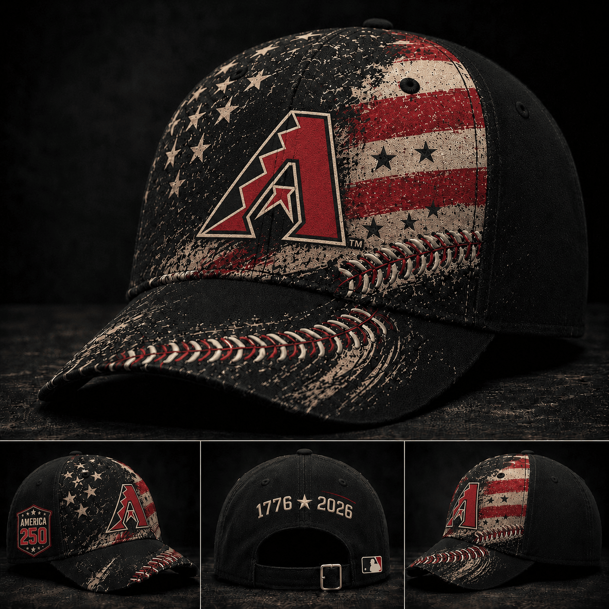 PREMIUM MLB X AD GAMEDAY BASEBALL CAP LIMITED EDITION 300626