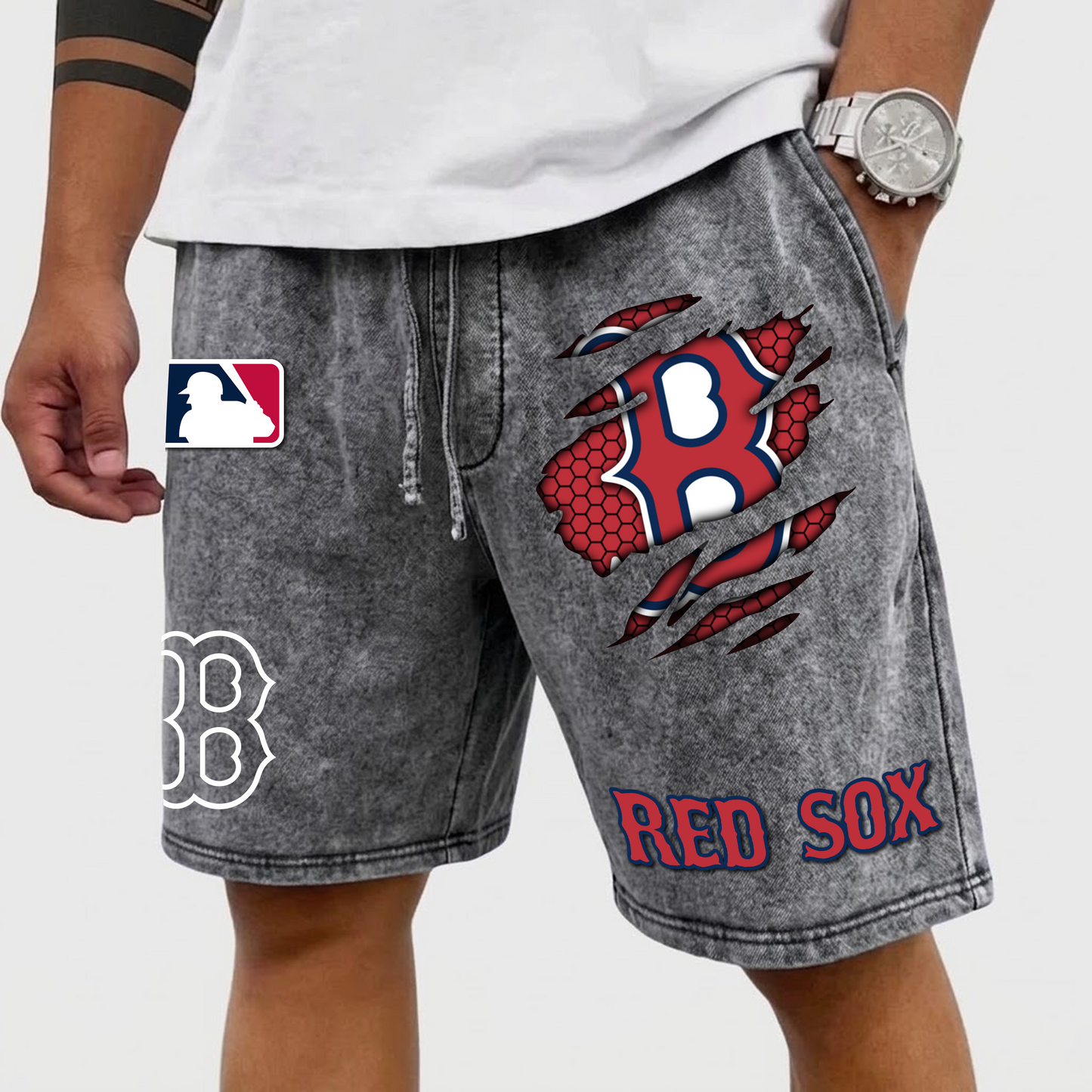 PREMIUM MLB X BRS WASH SHORT FOR SUMMERS HOLIDAY NDT VHM 080426