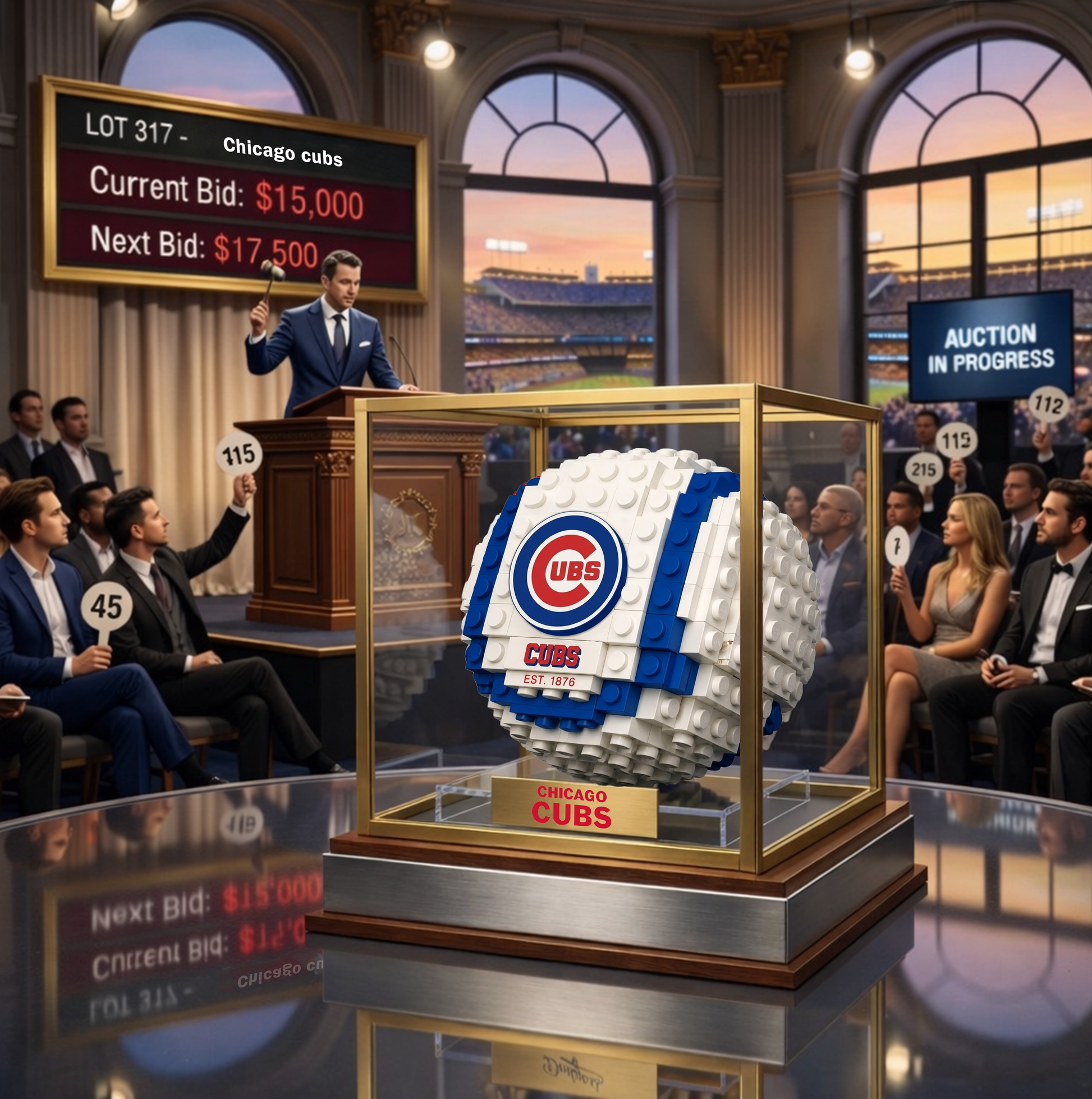 PREMIUM MLB X CC Anniversary 126th  Heritage Masterpiece Brick Collection NDT VHM 300326