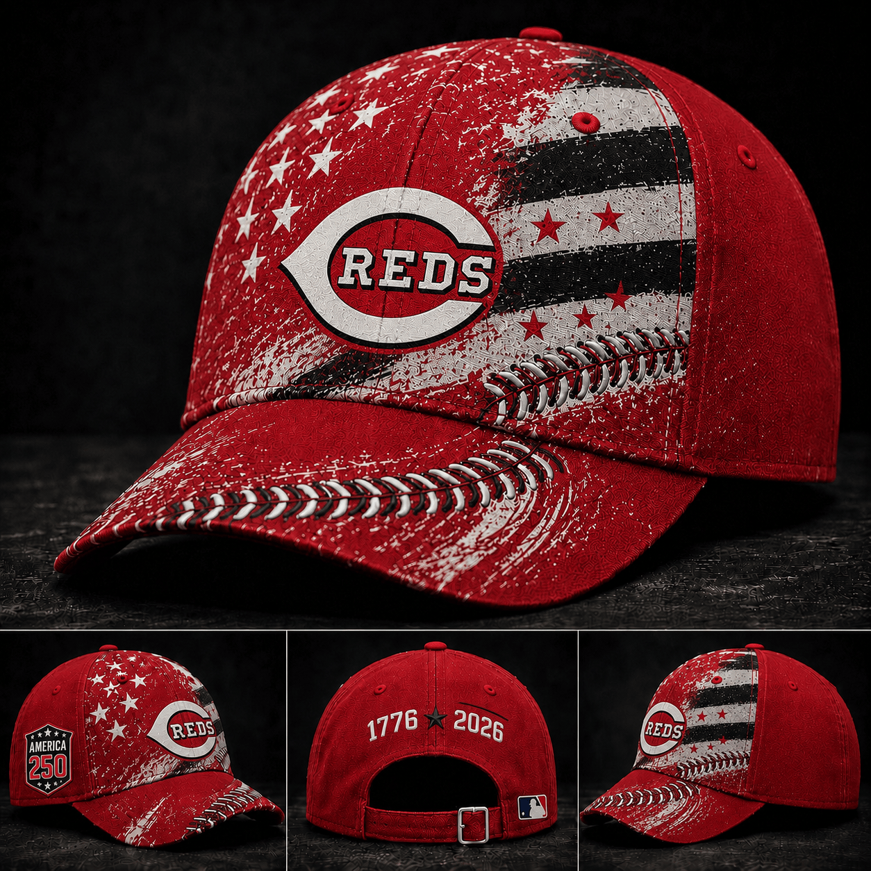 PREMIUM MLB X CIN GAMEDAY BASEBALL CAP LIMITED EDITION 300626