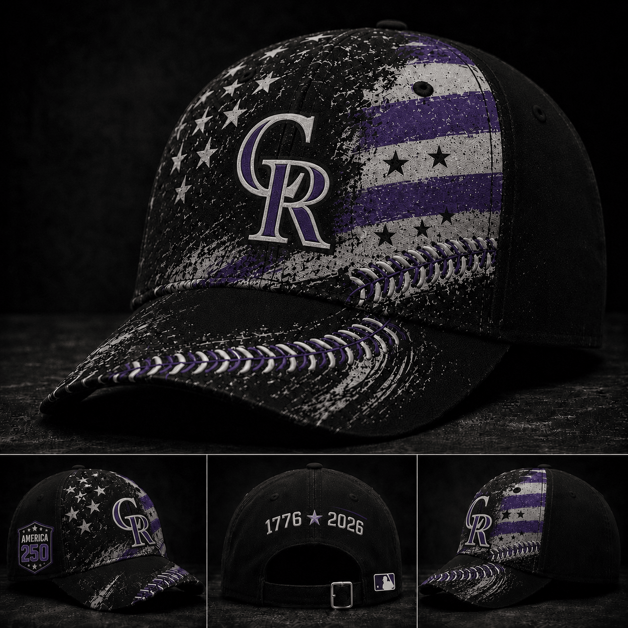 PREMIUM MLB X CR GAMEDAY BASEBALL CAP LIMITED EDITION 300626