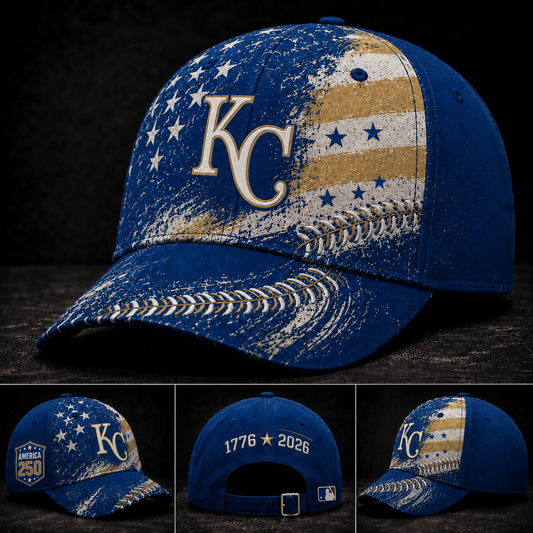 PREMIUM MLB X KCR GAMEDAY BASEBALL CAP LIMITED EDITION 300626
