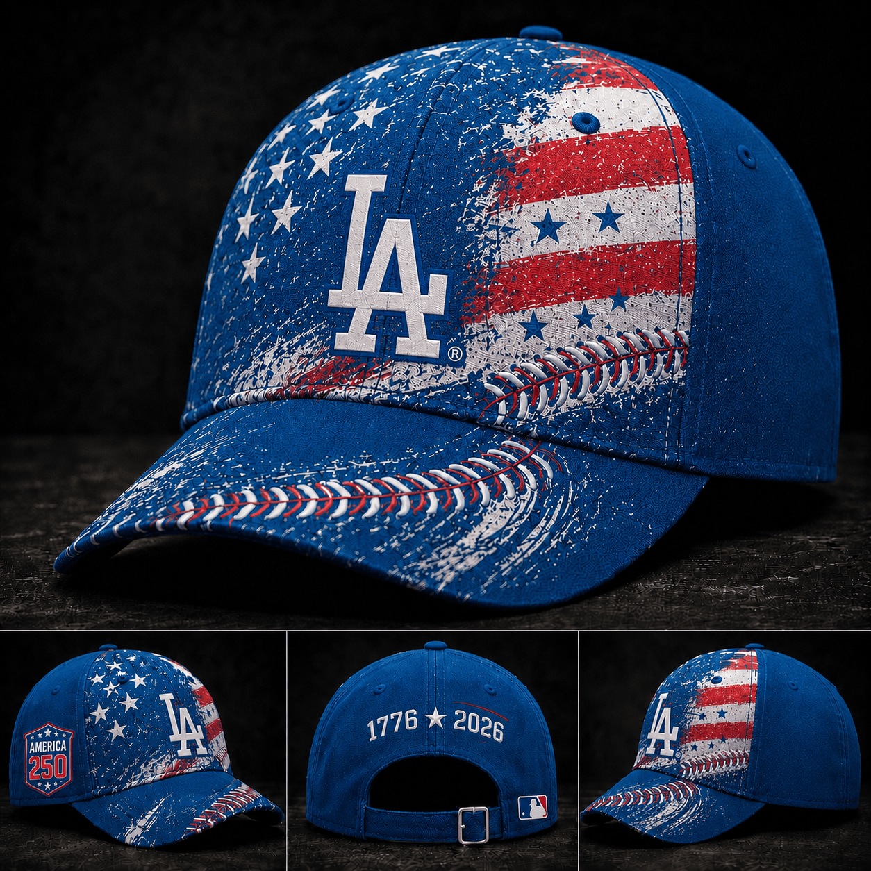 PREMIUM MLB X LAD GAMEDAY BASEBALL CAP LIMITED EDITION 300626