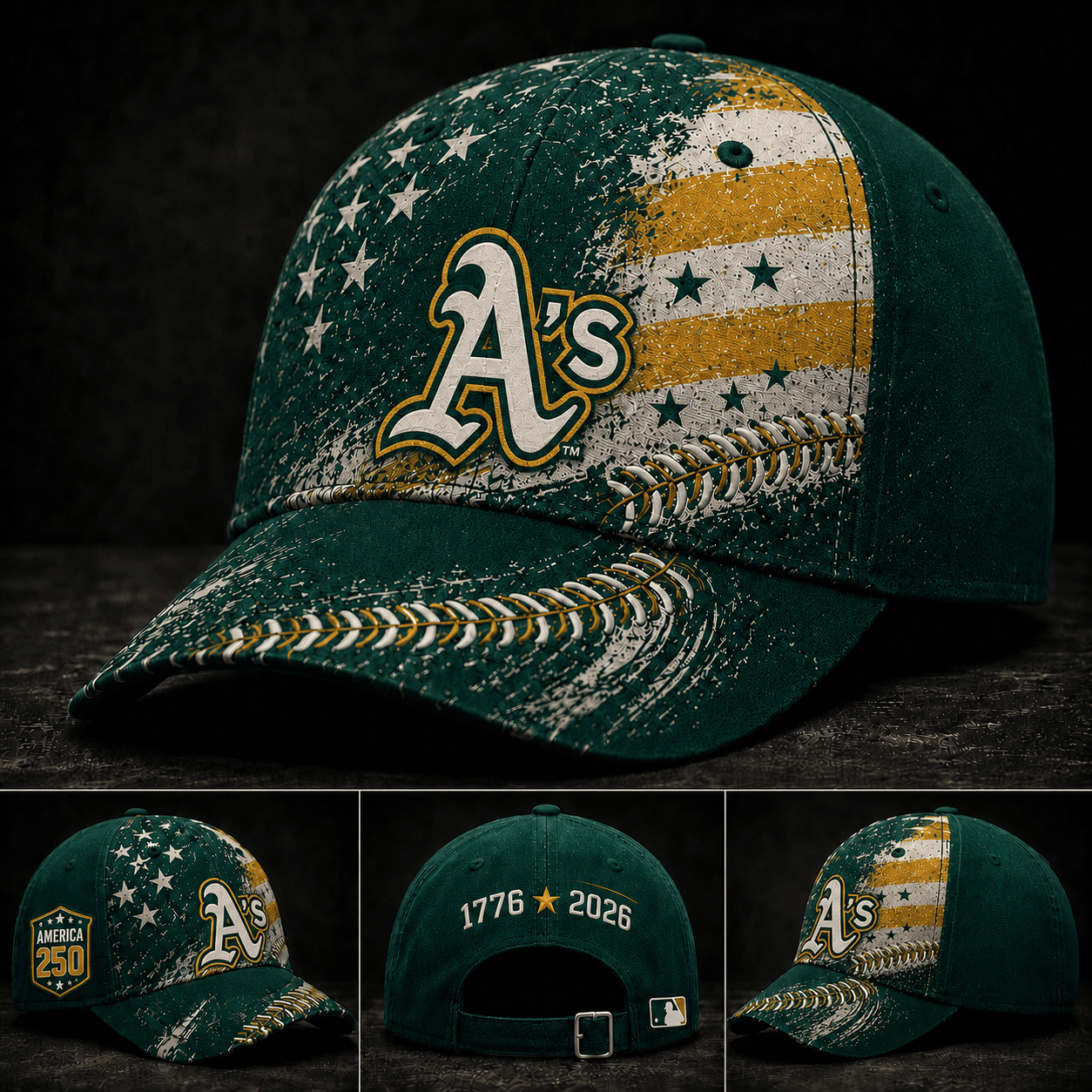 PREMIUM MLB X OA GAMEDAY BASEBALL CAP LIMITED EDITION 300626
