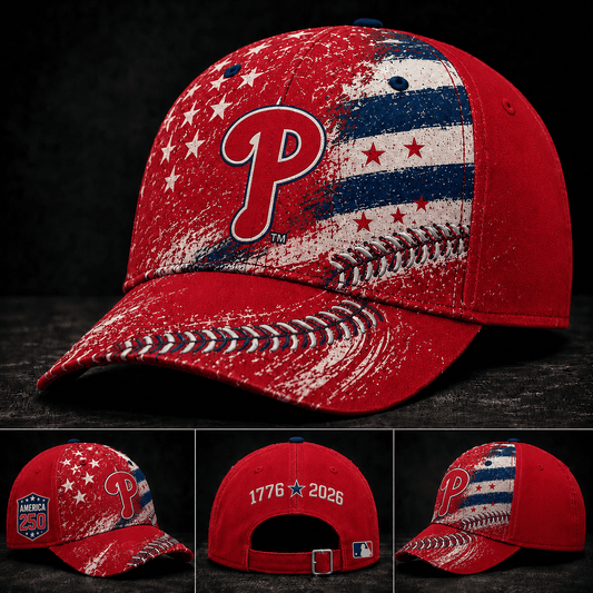 PREMIUM MLB X PHI GAMEDAY BASEBALL CAP LIMITED EDITION 300626