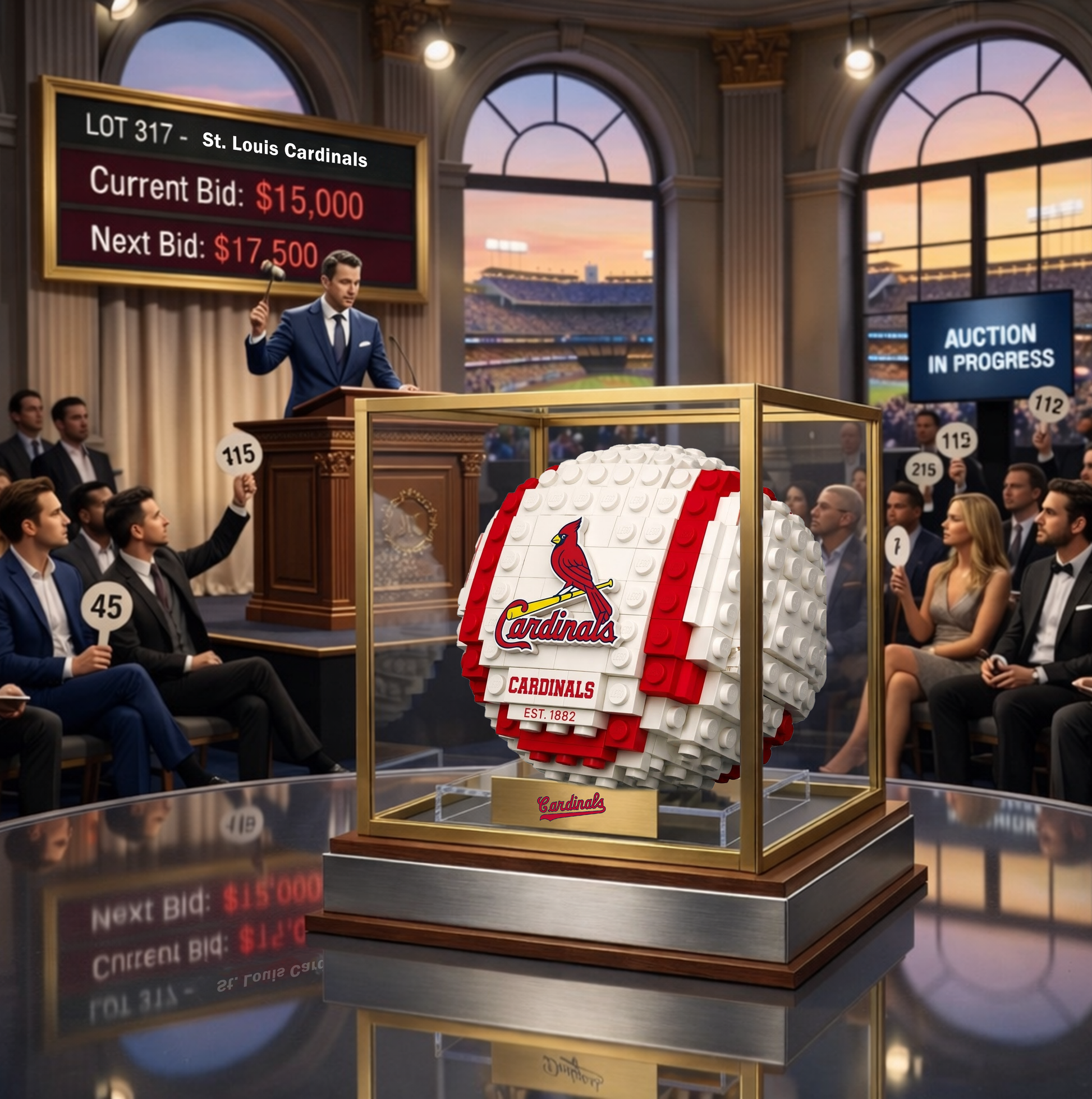 PREMIUM MLB X SLC Anniversary 126th  Heritage Masterpiece Brick Collection NDT VHM 300326