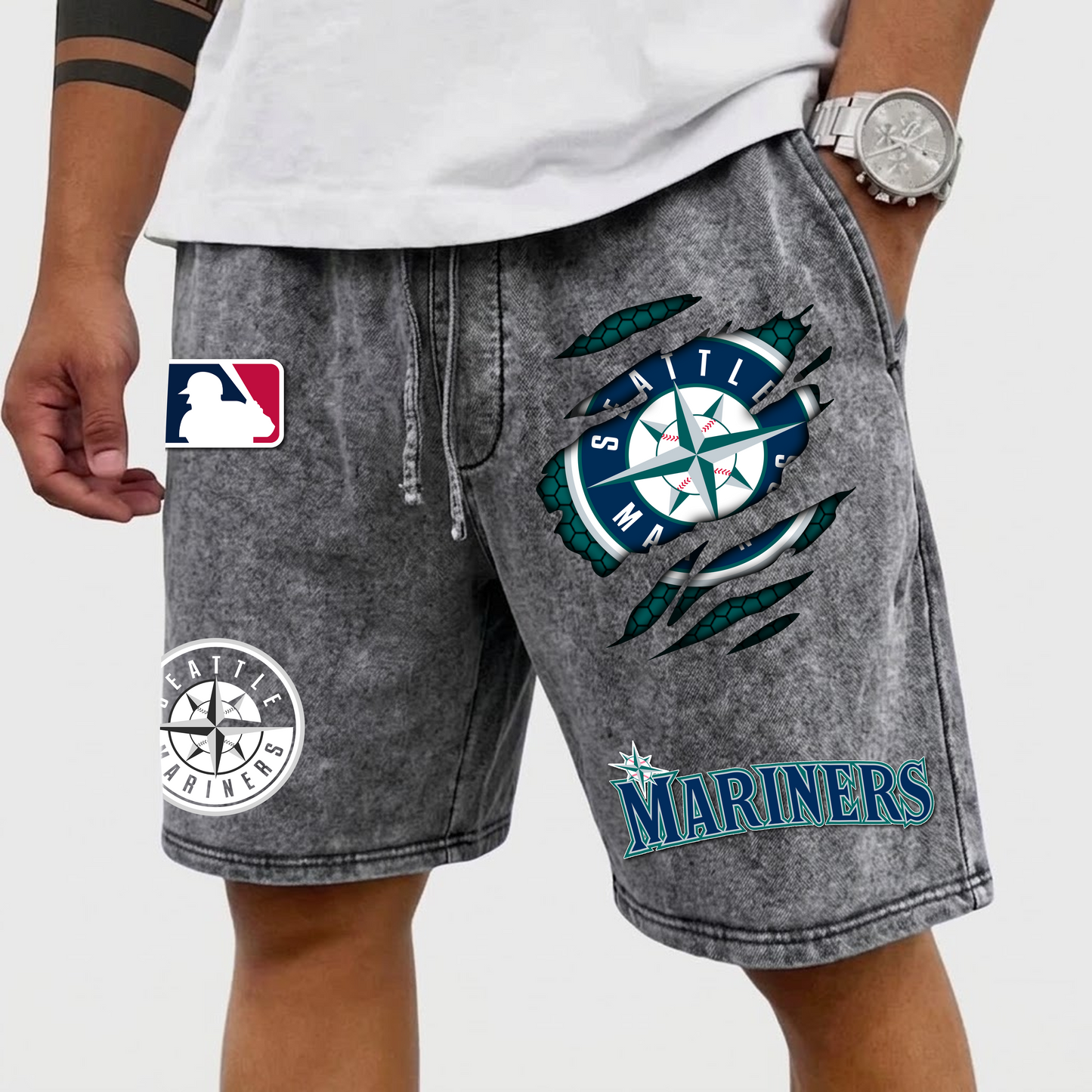 PREMIUM MLB X SM WASH SHORT FOR SUMMERS HOLIDAY NDT VHM 080426