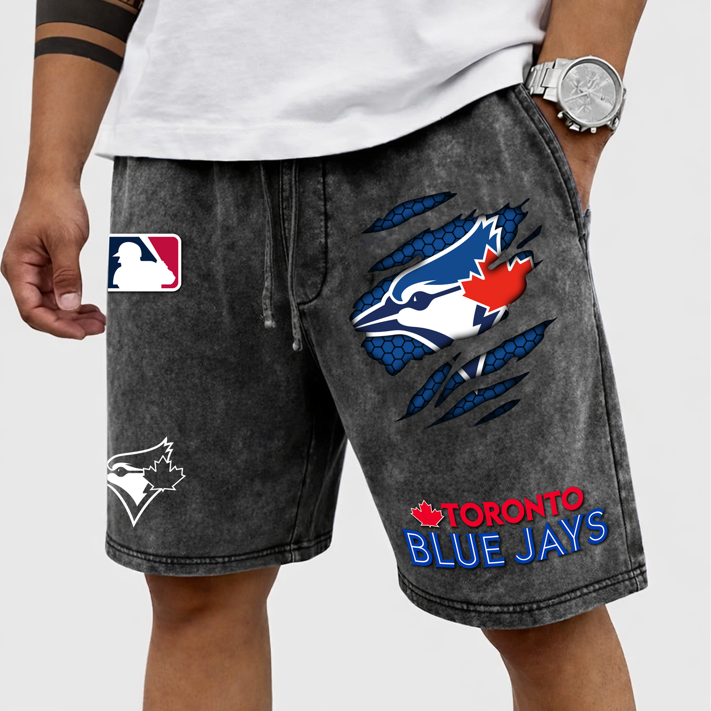 PREMIUM MLB X TBJ WASH SHORT FOR SUMMERS HOLIDAY NDT VHM 080426