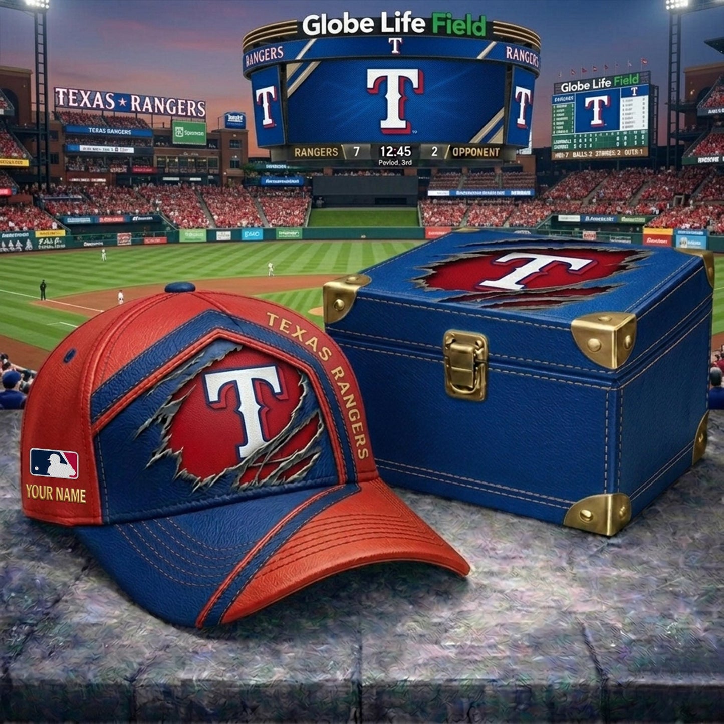 PREMIUM MLB X TR CRACK CUSTOM NAME HAT NDT NHM 260526