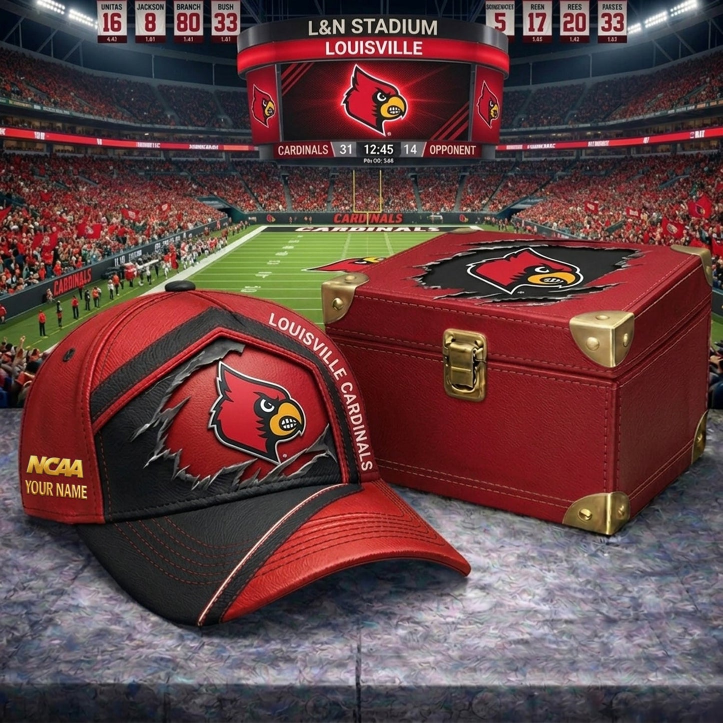PREMIUM NCAA X LC CRACK CUSTOME HAT V3 NDT NHM 020626