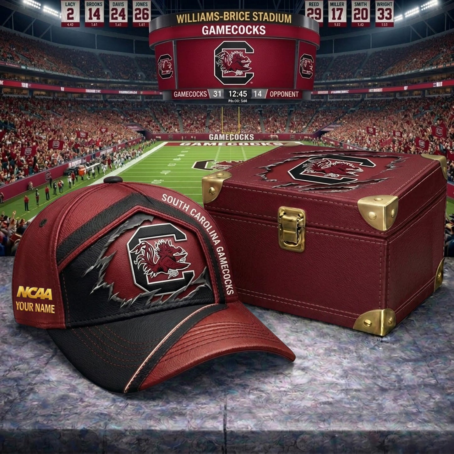PREMIUM NCAA X SCG CRACK CUSTOME HAT V3 NDT NHM 020626