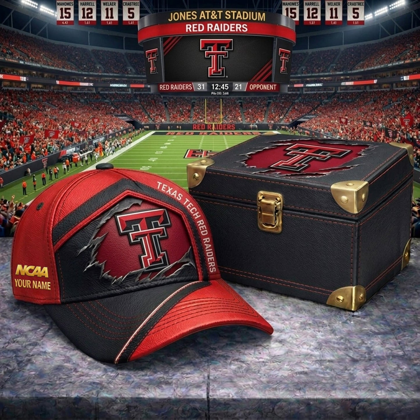 PREMIUM NCAA X TTRR CRACK CUSTOME HAT V3 NDT NHM 020626