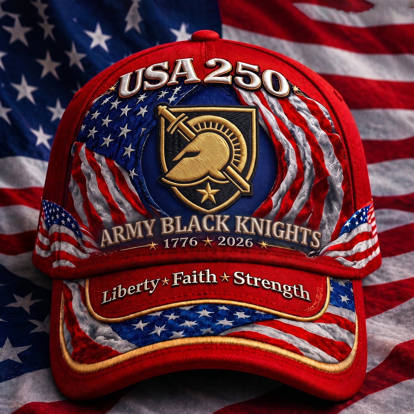 PREMIUM NCAA  x ABK 250 Years Anniversary Of Freedom Cap   290626