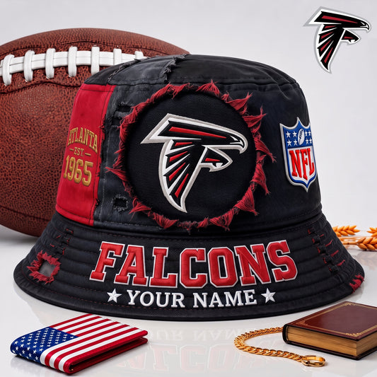 PREMIUM NFL  X AF EXCLUSIVE Torn Fabric Legacy Bucket Hat For New Season 290626.