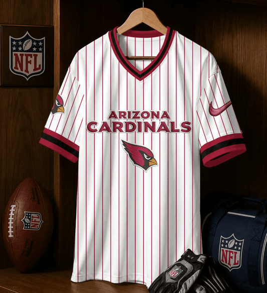 PREMIUM NFL X ARI CHARGER Casual Loose V neck Jersey NDT NHM 230526