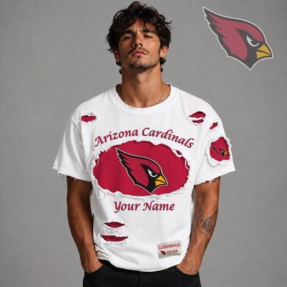 PREMIUM NFL X ARI LUXURY CREW-Neck T-Shirt V3 FOR SUMMER HOLIDAY 180626