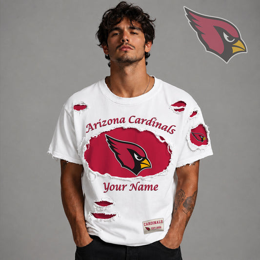 PREMIUM NFL X ARI LUXURY CREW-Neck T-Shirt V3 FOR SUMMER HOLIDAY 180626