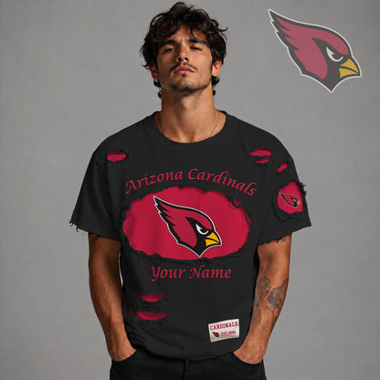 PREMIUM NFL X ARI LUXURY CREW-Neck T-Shirt V3 FOR SUMMER HOLIDAY 180626