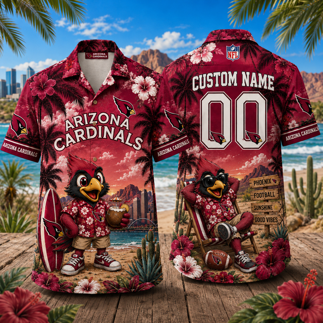 PREMIUM NFL X ARI Personalized Hawaiian Shirt FOR SUMMER HOLIDAY 190626
