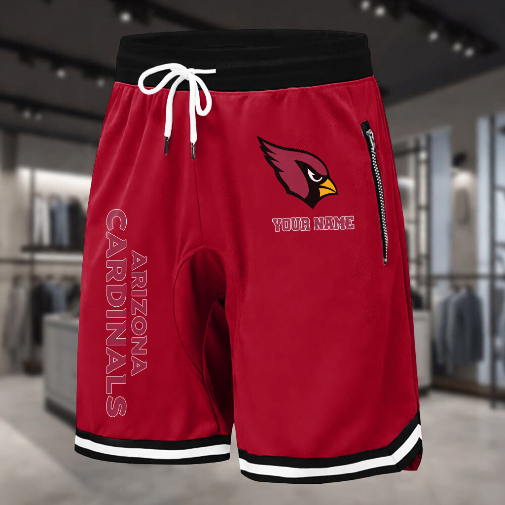 PREMIUM NFL X ARI Summer Fitness Breathable Basketball Shorts NDT LVH 230426