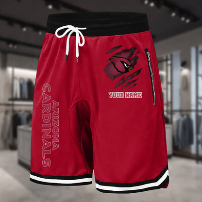 PREMIUM NFL X ARI Summer Fitness Breathable Basketball Shorts v2 NDT LVH 230426