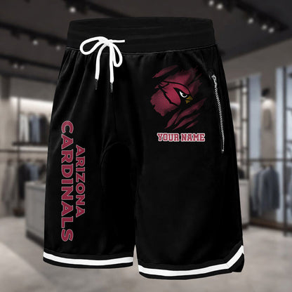 PREMIUM NFL X ARI Summer Fitness Breathable Basketball Shorts v2 NDT LVH 230426