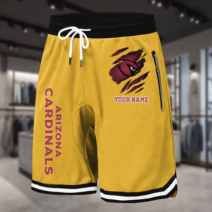 PREMIUM NFL X ARI Summer Fitness Breathable Basketball Shorts v2 NDT LVH 230426