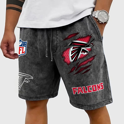 PREMIUM NFL X ATL CRACK SHORTS PANT FOR SUMMER HOLIDAY 130426 NDT NHM