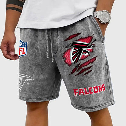 PREMIUM NFL X ATL CRACK SHORTS PANT FOR SUMMER HOLIDAY 130426 NDT NHM
