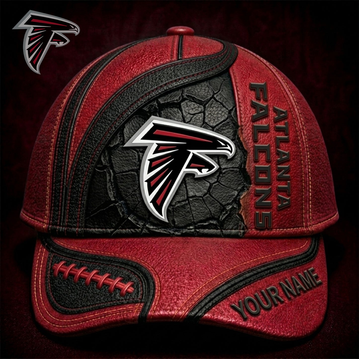 PREMIUM NFL X ATL GAMEDAY Personalized CLASSIC CAP 220626
