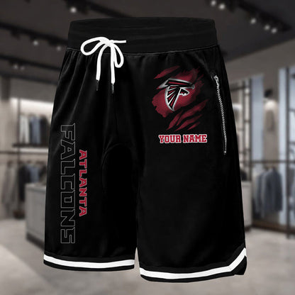 PREMIUM NFL X ATL Summer Fitness Breathable Basketball Shorts v2 NDT LVH 230426